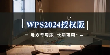 WPS2024正版授权_地方专用版，长期可用~网络项目库